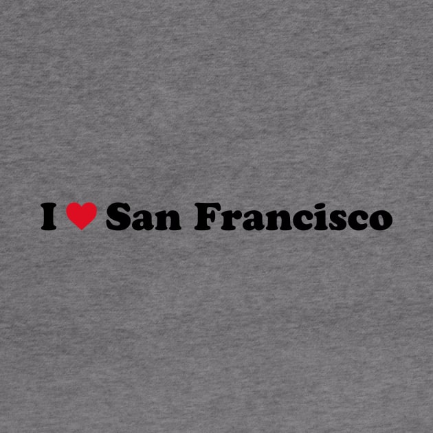 I Love San Francisco by Novel_Designs